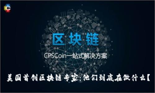 美国首创区块链专家：他们到底在做什么？