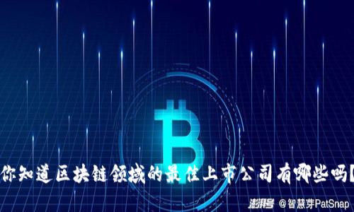 你知道区块链领域的最佳上市公司有哪些吗？