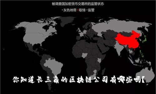 你知道长三角的区块链公司有哪些吗？