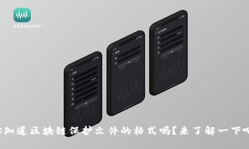 你知道区块链保护文件的格式吗？来了解一下吧！