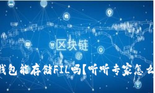 TP钱包能存储FIL吗？听听专家怎么说！
