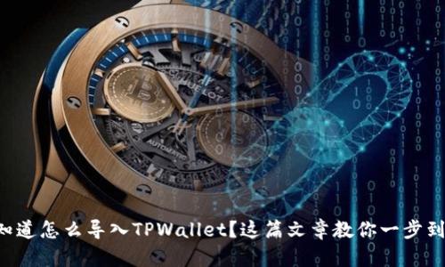 想知道怎么导入TPWallet？这篇文章教你一步到位！